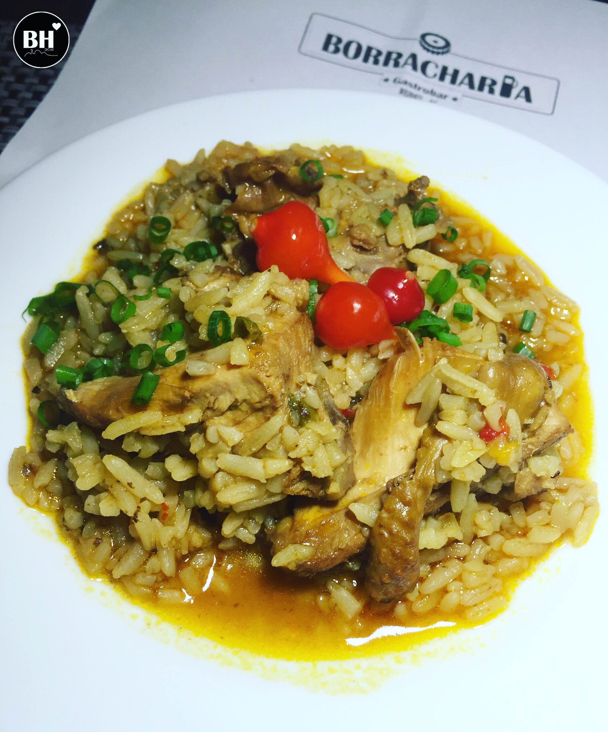 Galinhada na Borracharia Gastrobar