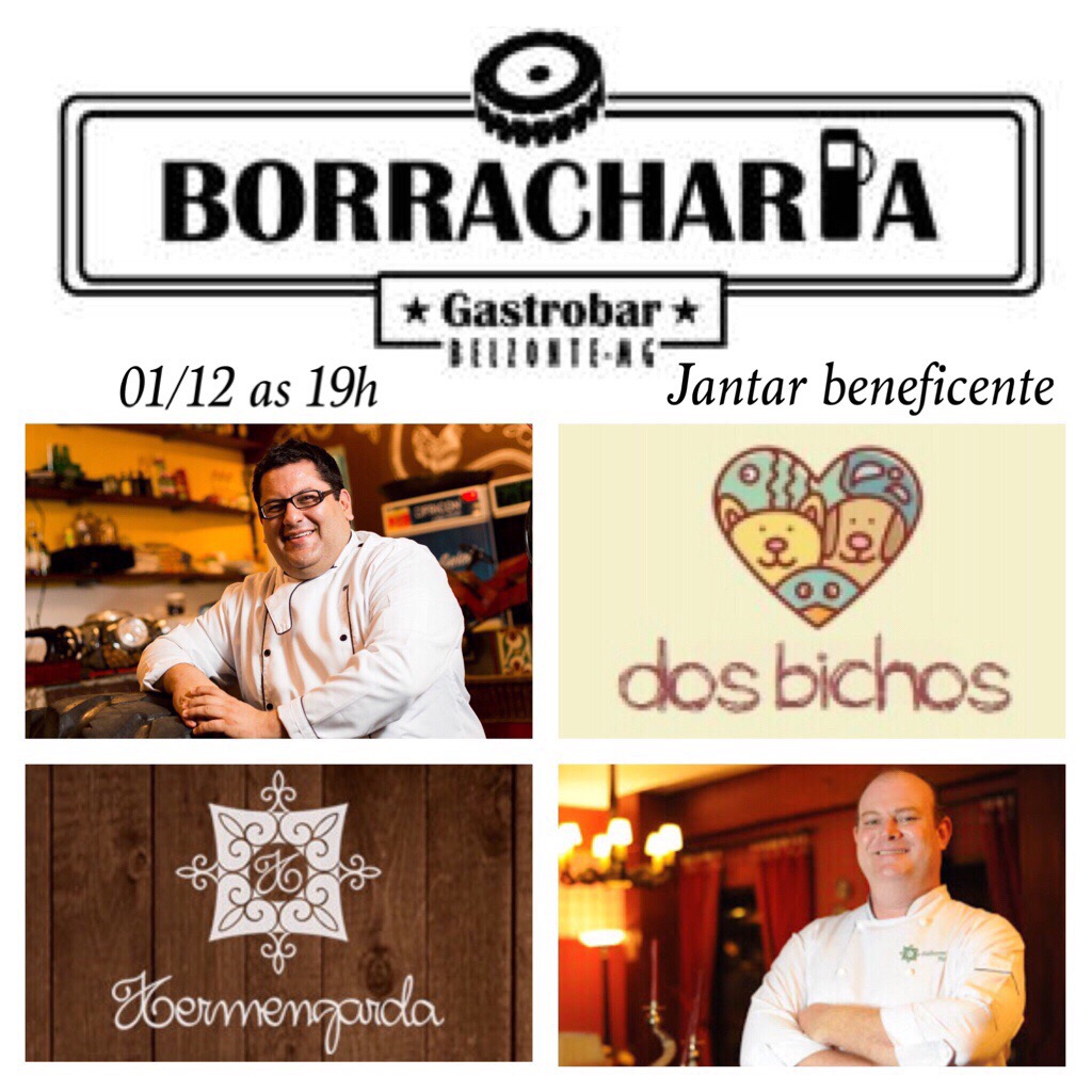 Jantar em prol dos animais | Borracharia Gastrobar