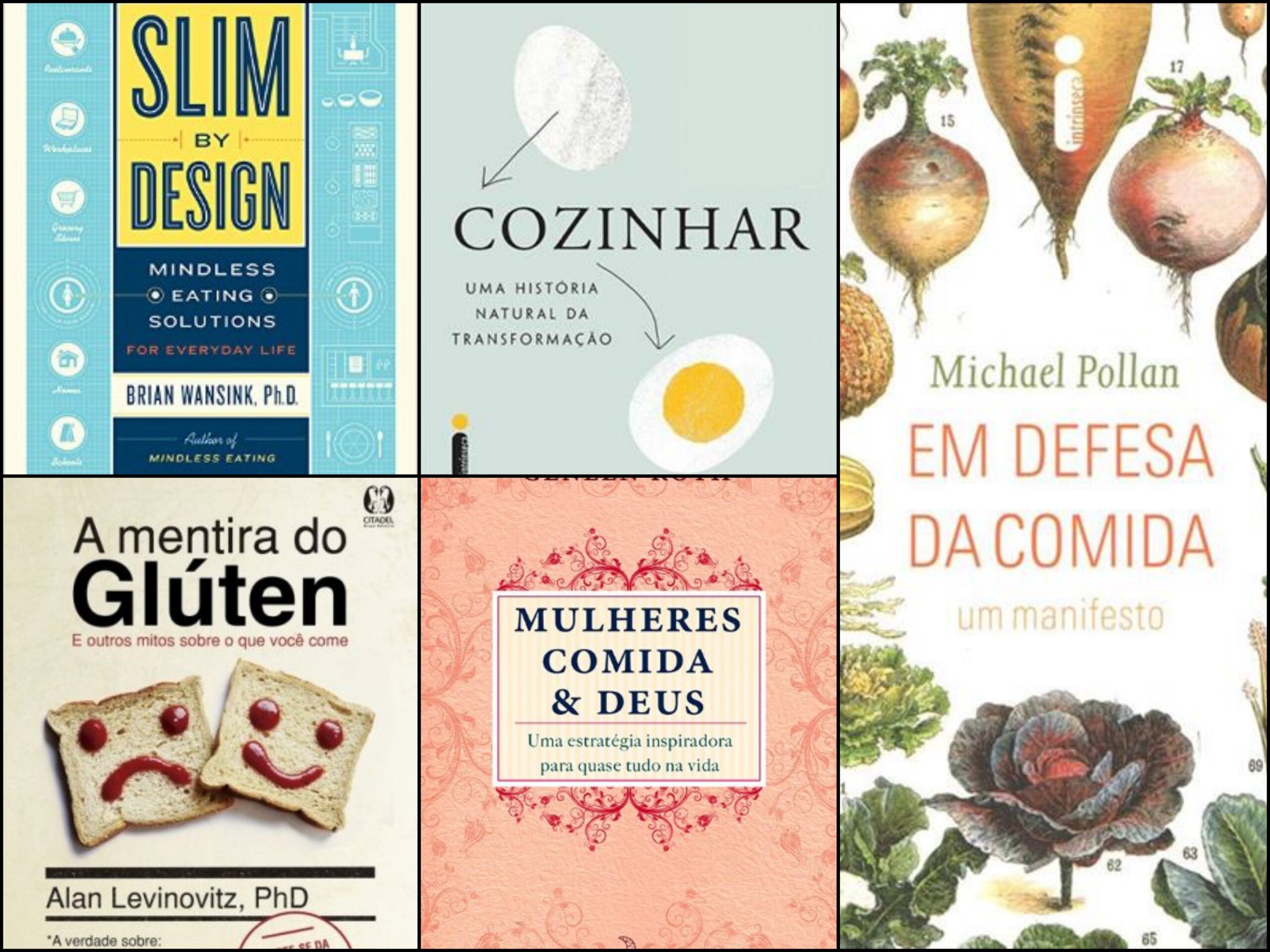 5 livros sobre alimentação que você precisa conhecer