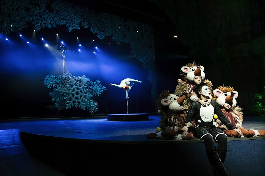 Circo da China em “A Jornada do Panda Sonhador”