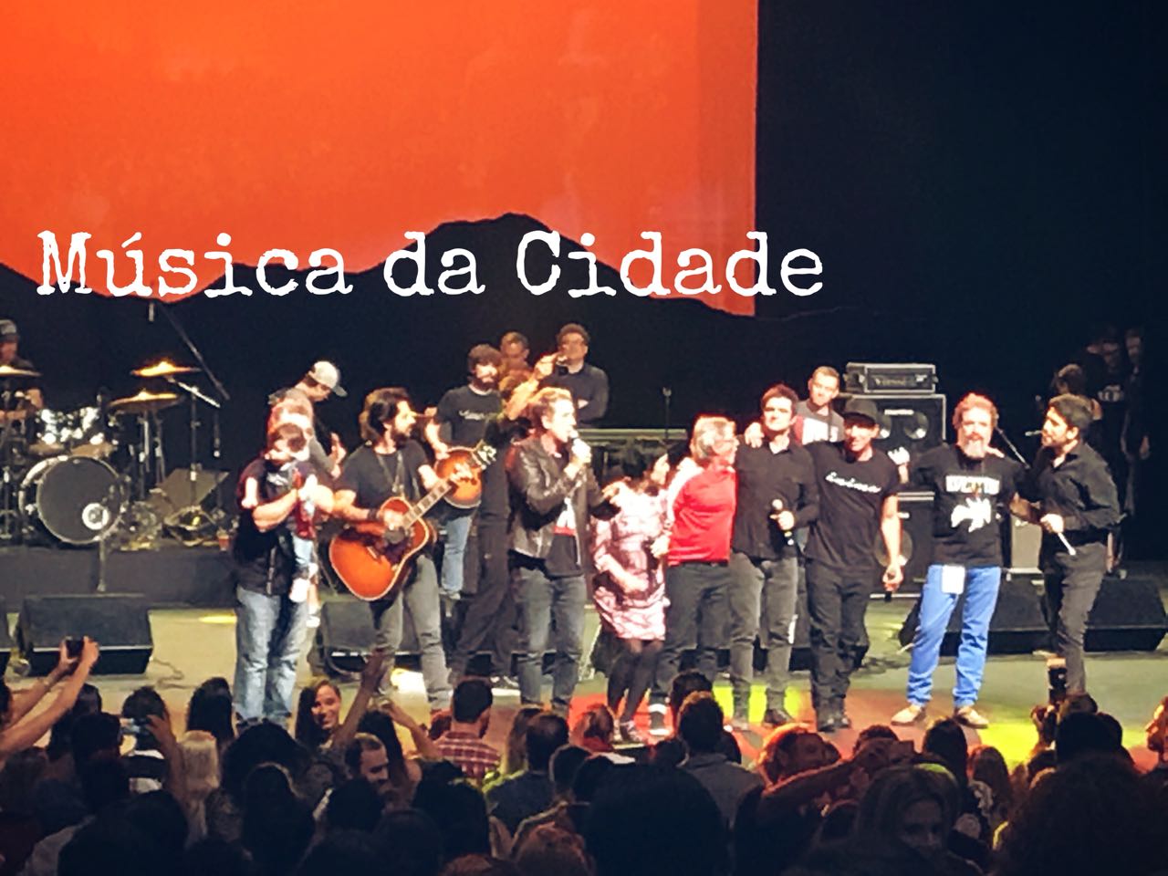 A música da Cidade: Skank, Jota Quest, Pato Fu, Tianastácia e Sideral cantaram e encantaram juntos!