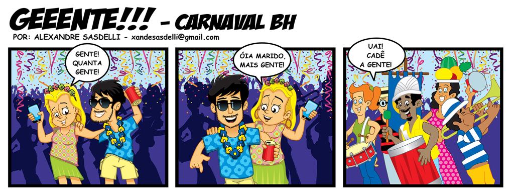 É carnaval, gente!!!