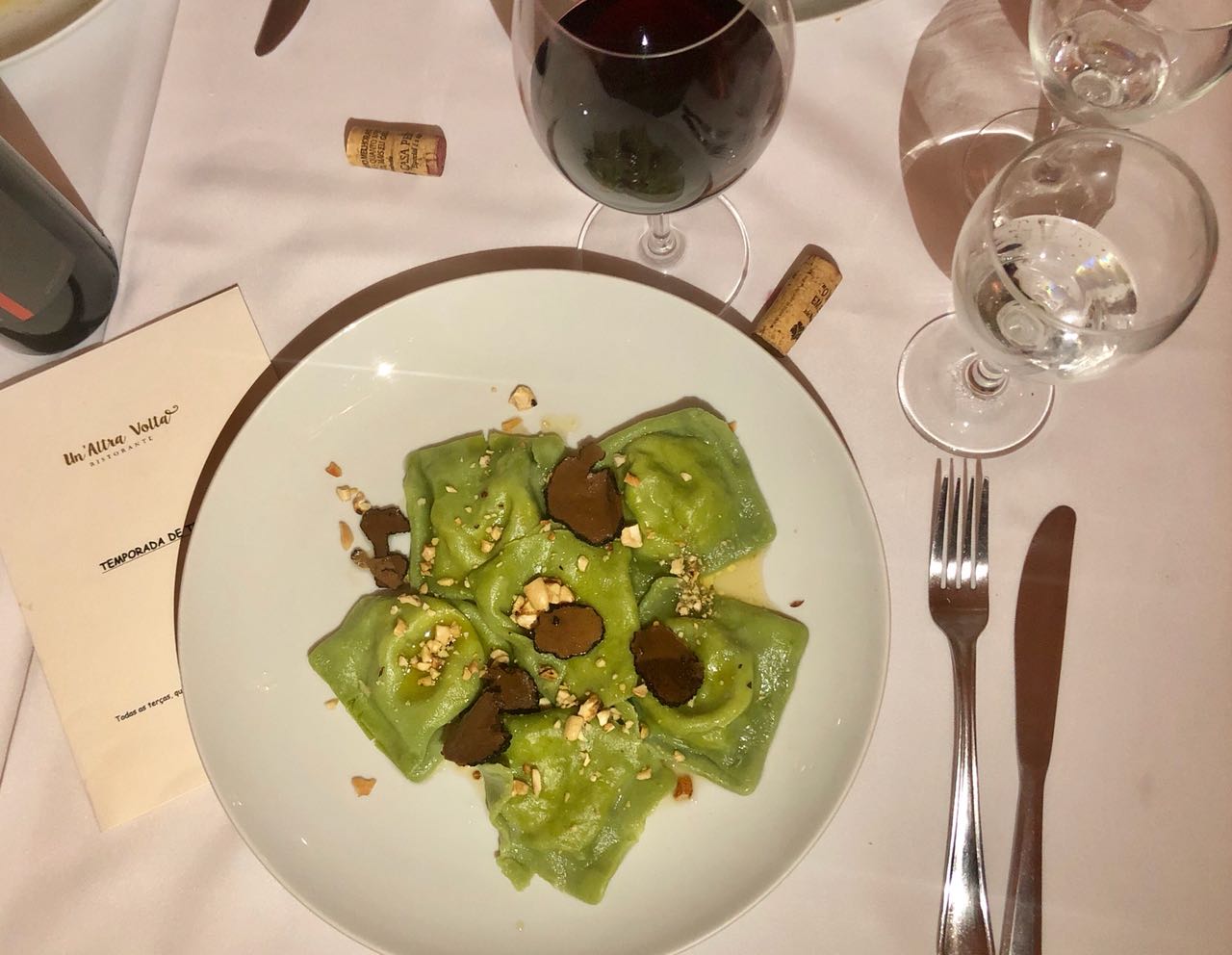 Restaurante Italiano oferece temporada de trufas em BH