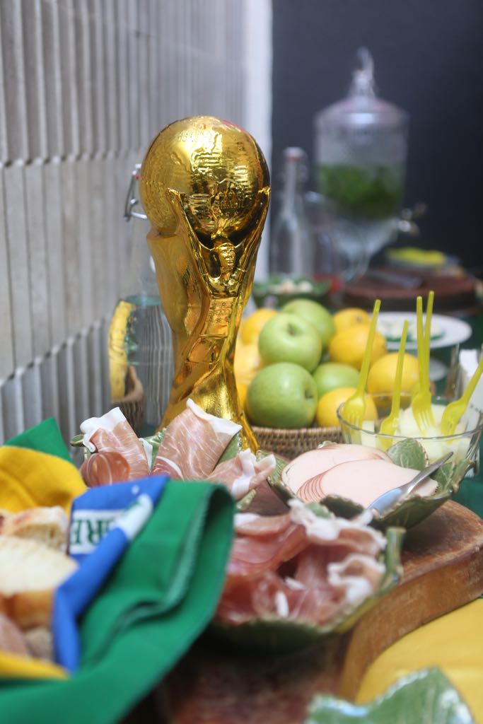 Um brunch diferente para o jogo do Brasil