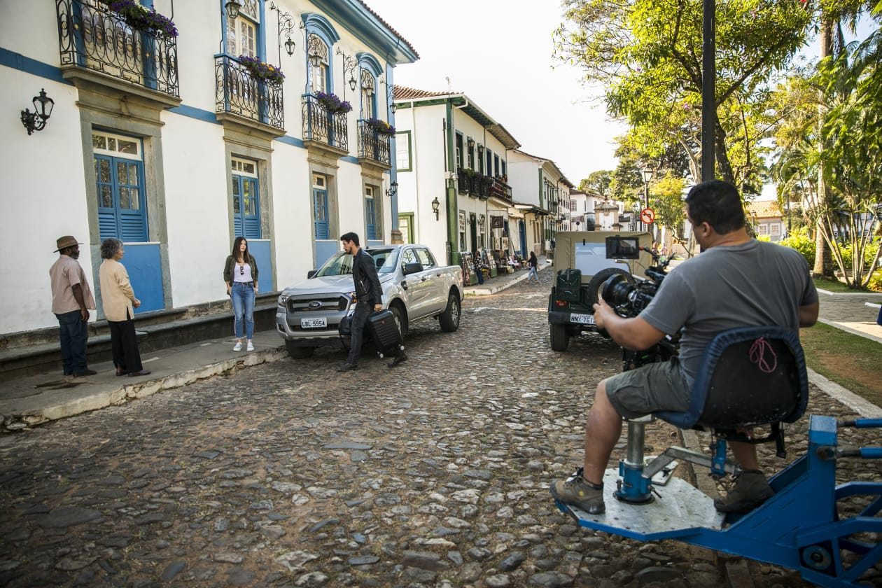 Nova novela das 6 estreia em setembro e eu fui acompanhar os bastidores em Mariana
