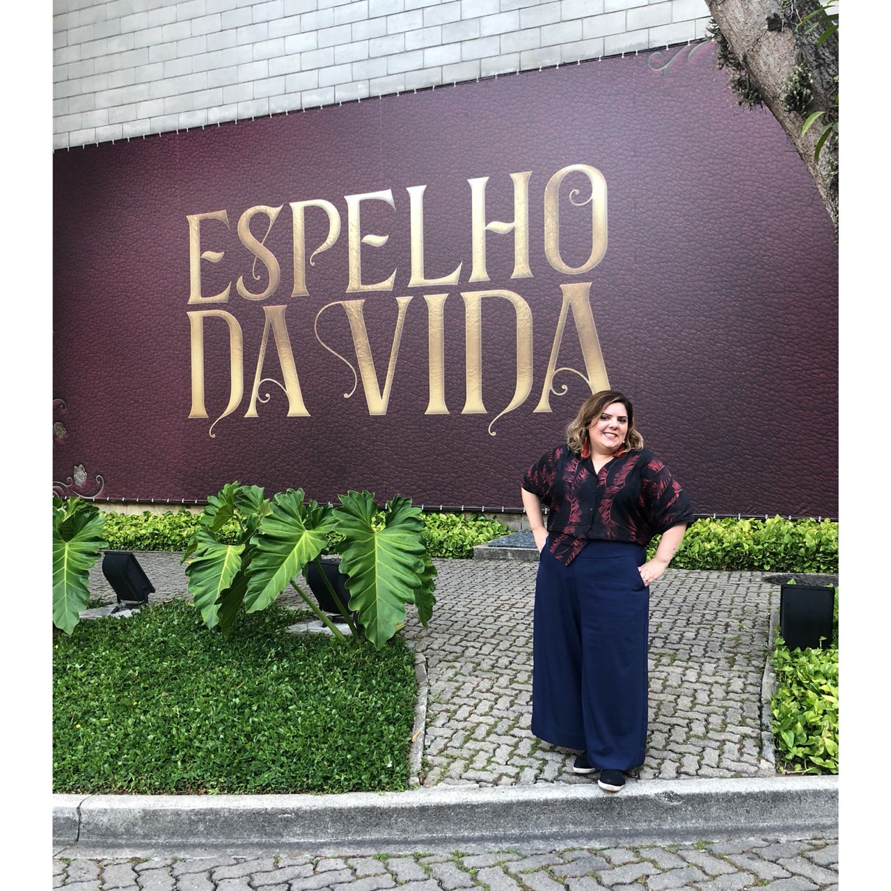 Bastidores da novela Espelho da Vida nos estúdios Globo