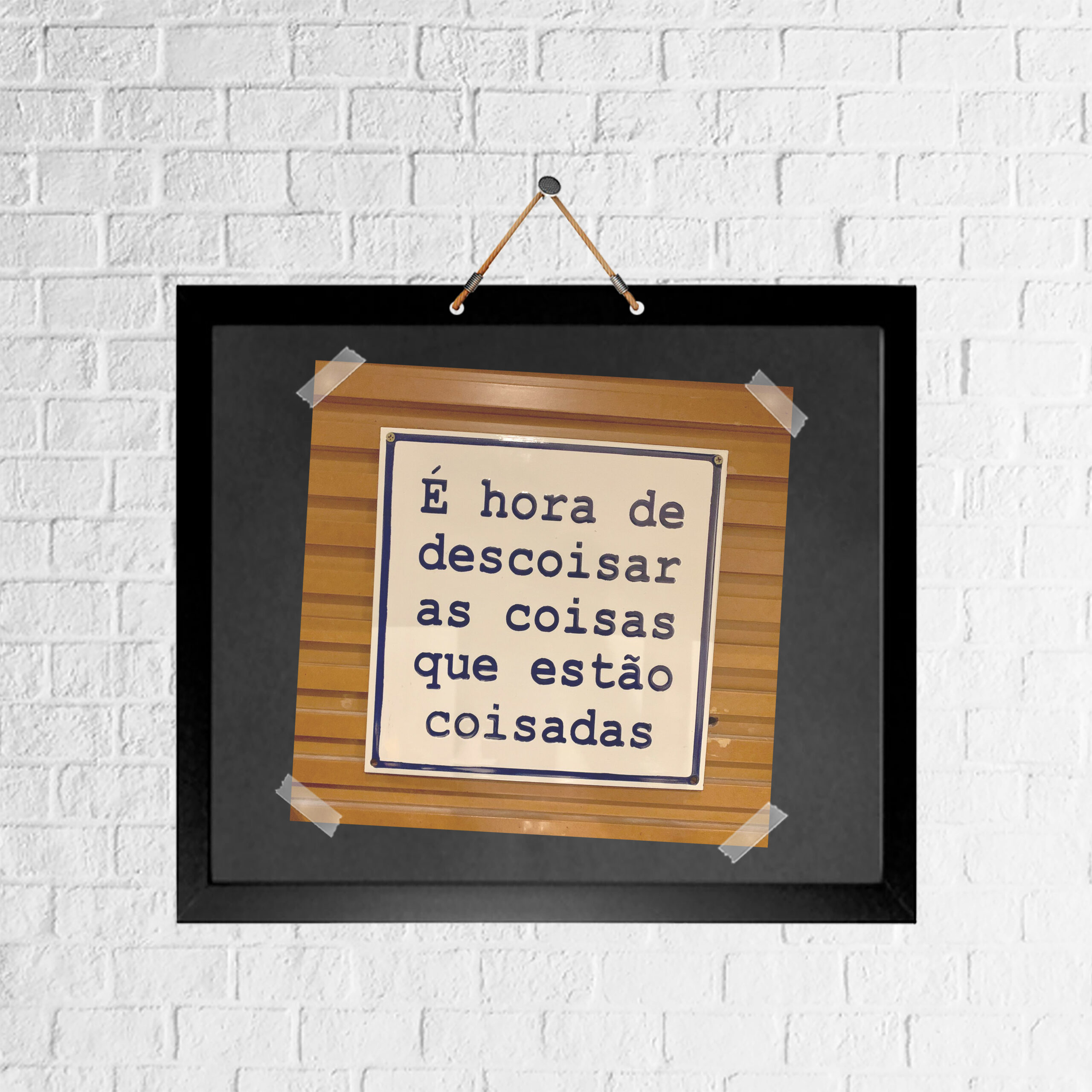 Uai, mas você trabalha com o que?