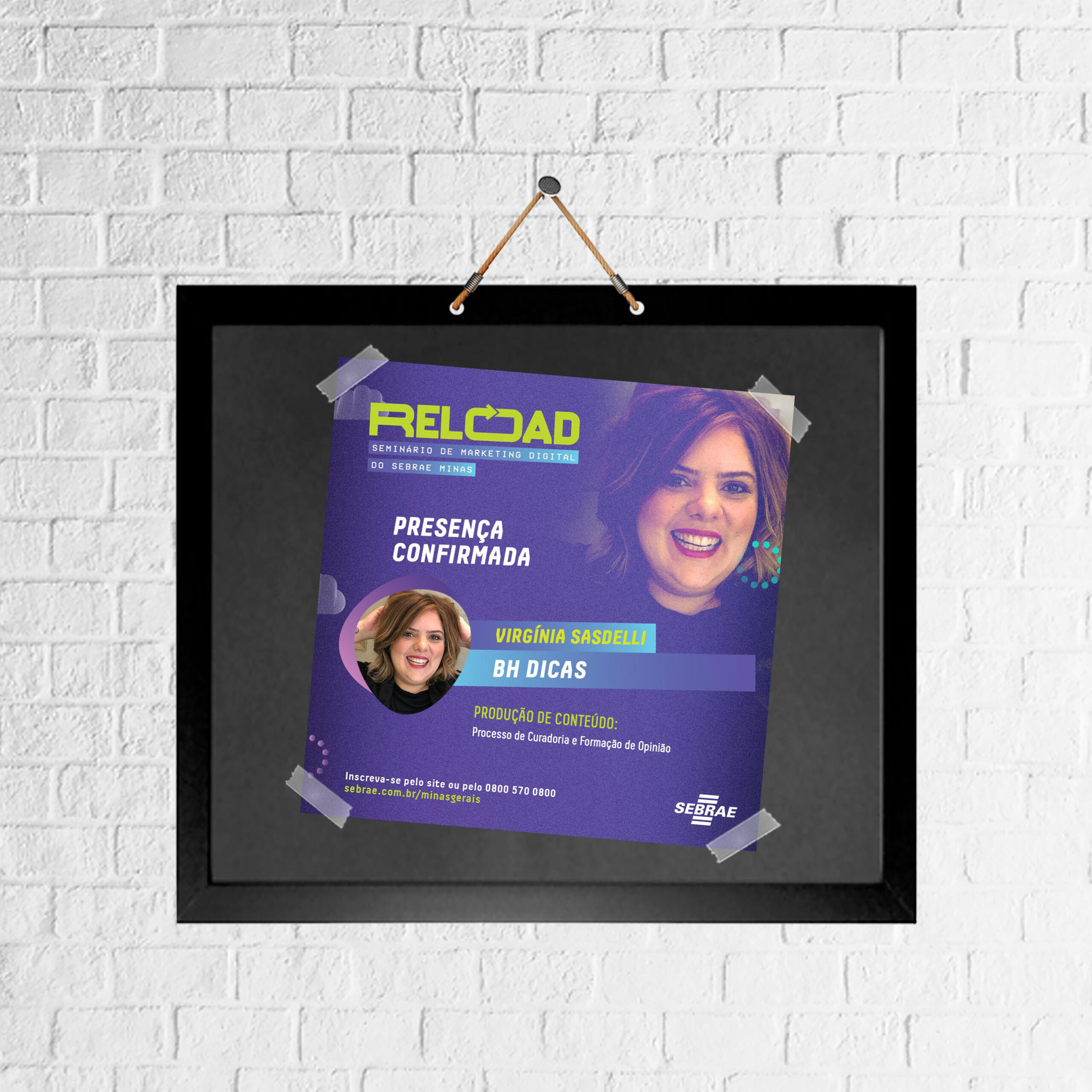 RELOAD: seminário de Marketing Digital no Sebrae