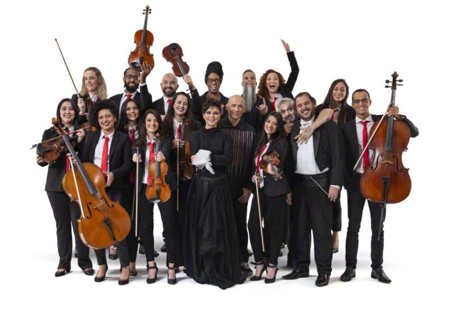 Pato Fu e Orquestra Ouro Preto juntos em Inhotim!