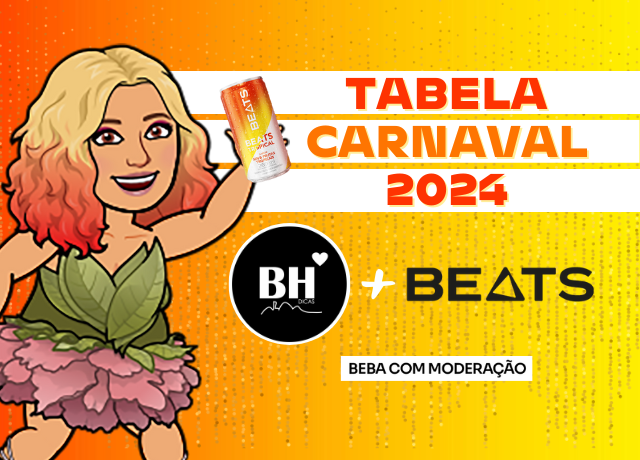 Nova Versão da Tabela de Carnaval 2024