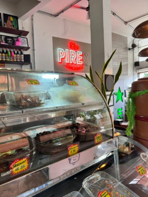 Novo cardápio do Bar Pirex