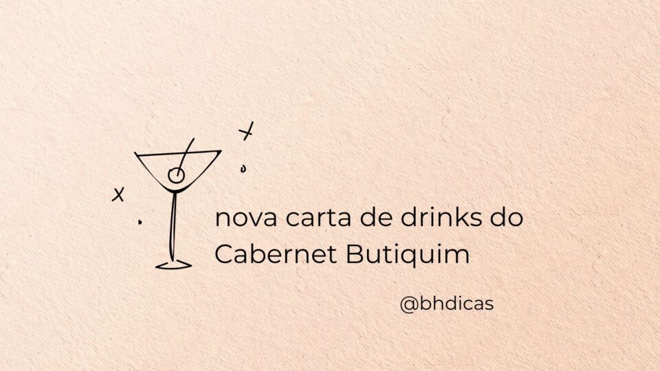 Coquetel pra todo gosto!