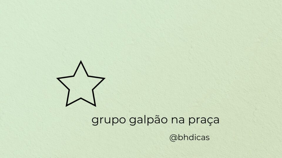 Grupo Galpão na Praça da Liberdade