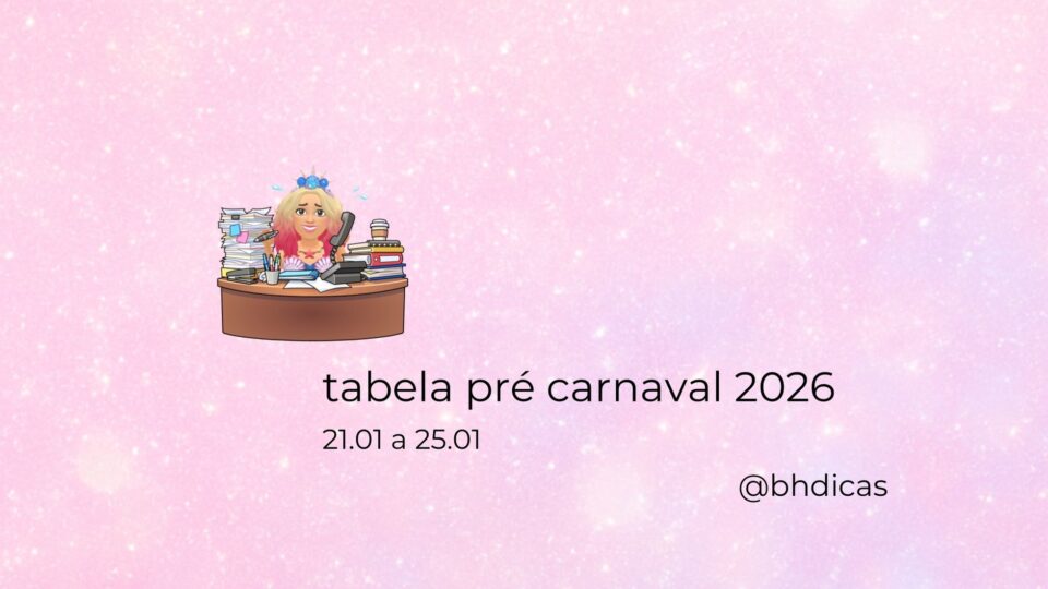 Programação do Pré Carnaval de 21 a 25