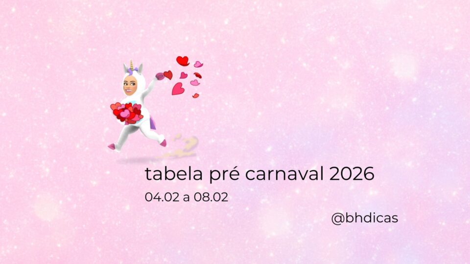 Programação do Pré Carnaval de 05 a 08