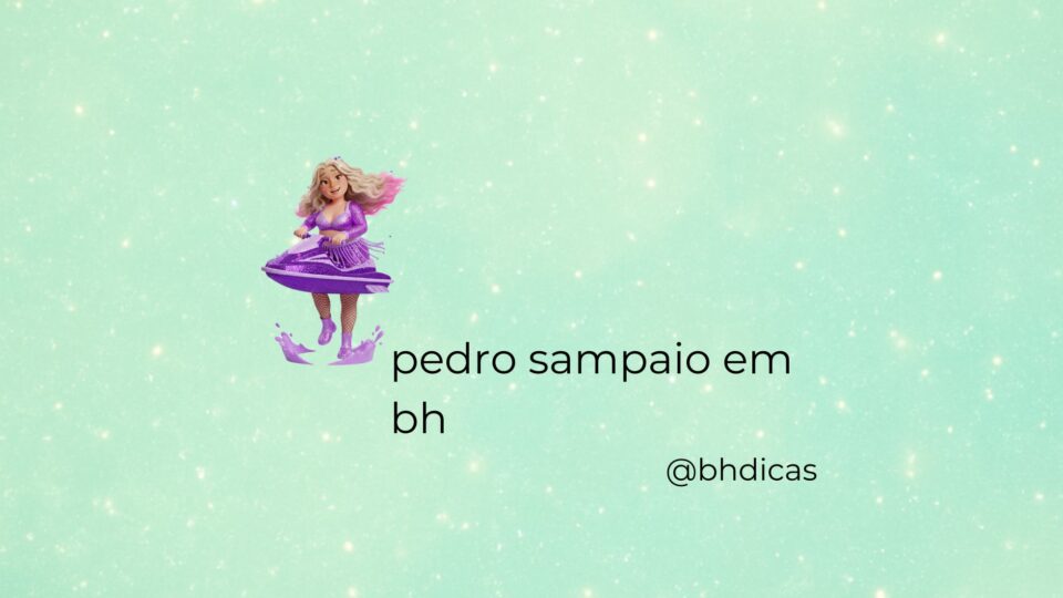 Bloco do Pedro Sampaio em BH