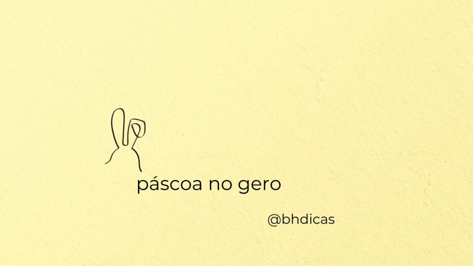 gero pascoa bh 2026