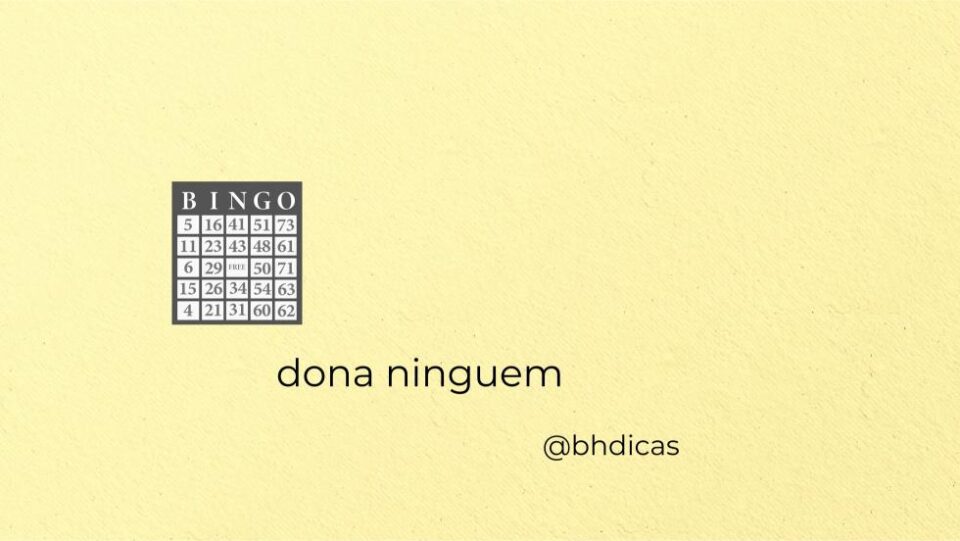 Dona Ninguém no Santa Tereza