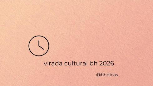 Virada Cultural de BH 2026
